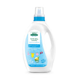 Aleva Naturals Gentle Baby Laundry, Effective Plant based Formula, Laundry Liquid, Fragrance Free, Tough on Stains and Dirt, Sen