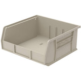 AkroMils 30235 AkroBins Plastic Hanging Stackable Storage Organizer Bin, 11Inch x 11Inch x 5Inch, Stone, 6Pack