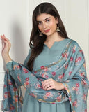 Toplot Women Solid Flared A-Line Kurta With Pant And Dupatta Suit Set | Kurta Set (Anarkali-Set-5196-Rama-Xl),Rama,,B0DBZQPKTJ