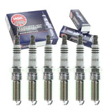 6 pc NGK Iridium IX Spark Plugs compatible with Ford Mustang 3.7L V6 2011-2017