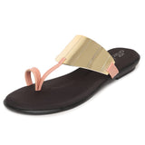 Ortho Joy Fancy Doctor Slippers | Stylish Chappal For Women | Comfortable Flat Sandals For Women,Light Pink,4,B09YMGFTK3