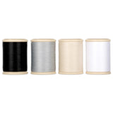 YLI Hand Quilting Thread - 100% Egyptian Cotton, Glazed, Strong & Tangle-Free, 500 yd. Spool - Light Neutral Set