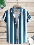 Lookmark Casual Shirt For Men|| Shirt For Men|| Men Stylish Shirt || Men Printed Shirt(Shirt 40-Xxl) Rama