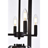 Living District Hoffman 4 Lights Pendant In Black