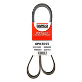 Bando USA 6PK3055 OEM Quality Serpentine Belt