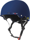 Triple Eight Gotham Dual Certified MIPS Skateboard and Bike Helmet, Blue Matte, X-Small / Small (3351)