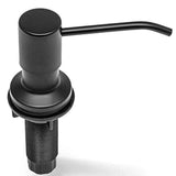 Soap Dispenser for Kitchen Sink (Brushed Nickel), Fit 1-to-1.25-inch Hole, Built in Soap Dispenser, Stainless Steel Pump Replace