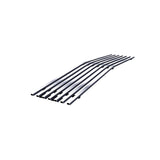 APS Compatible with Chevy Silverado 2500 HD 3500 HD 2015-2019 Lower Bumper Stainless Steel Chrome 8x6 Billet Front Grill Grille