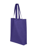 Q-Tees 12L Economical Tote One Size Purple