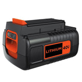 BLACK+DECKER 40V MAX Battery, Lithium Ion, 2.5-Ah (LBX2540)