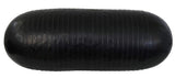 CanDo Inflatable Roller, 28 x 9 Inch, Black