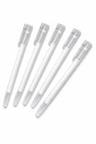 Craftacious Gel White Pen 0.6 Thin Nib Pen for White Highlightings in Sketchings Black Paper Graphite Charcoal Drawings (Pack of