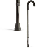 Medline Aluminum Cane Walking Aid is Portable & Lightweight, Helps Seniors & Adults with Balance, Knee Injuries, Leg Surgery Rec