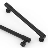 Asidrama 10 Pack 6.3 Inch(160mm) Matte Black Cabinet pulls Kitchen Cabinet Handles, Cabinet Pulls Kitchen Cabinet Hardware for C