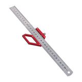 HEAVENGLOW Woodworking Scriber Marking Line Ruler Multi Angle Marking Line Drawing Tool|Measuring TapesRulers|Home Garden