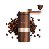 VSSL Java G25 Manual Coffee Grinder | Coffee for Camping | Bean Grinder | Travel Pour Over | Stainless Steel Conical Burr | ~ 25