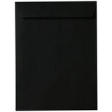 JAM PAPER 10 x 13 Open End Catalog Envelopes - Smooth Black - 50/Pack