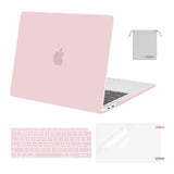 MOSISO Compatible with MacBook Air 13 inch Case M1 Chip 2021-2018 Release A2337 A2179 A1932, Plastic Hard Shell&Keyboard Cover&S
