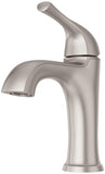 Pfister LG42-MCA0 McAllen 1.2 GPM Single Hole Bathroom Faucet with Pfast Connect, Pforever Seal Valves, Spot Defense, and TiteSe