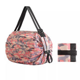 HAPYSA Foldable Reusable Grocery Bags, Portable Large Capacity Shopping Bags, OneShoulder Portable Shopping Bags, Eco Friendly