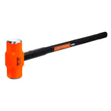 Groz Heavy Duty 20lb Sledge Hammer with 36-Inch Indestructible Handle | Hard Face Steel Head 52 HRC | Steel Locking Plate | Hi-V
