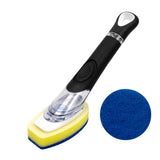 CELOX Dish Wand with Soap Dispenser, Dish Scrubber for Pans, Pots, Kitchen Sink Cleaning