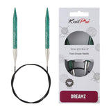 KnitPro Dreamz Fixed Circular Needles 32 (80cm) | US Size 15 (10mm)