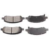 ECCPP D1647-8875 Rear Ceramic Disc Brake Pad Set Fit For Dodge Dart 2013-2016