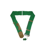 Limra Products Hub Double Lion Haji Ihram Green Belt For Men | Adjustable Waist Buckle Everyday Belt | FreeSize Comfort