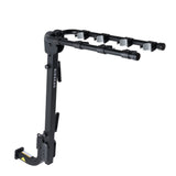 KAC Ride S4 Hitch Mounted 4Bike Suspension Rack, Quick Release Handle, Double Folding, Smart Tilting Design, RV Use Prohibited,