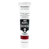 Turner Colour Works Acryl Gouache Artist Acrylic Paint - Single 20 ml Tube - Carmine