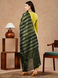 Gosriki Women'S Rayon Blend Embroidered Straight Kurta With Pant & Dupatta (Minara Mustrad-Gs_L_Mustard_Large),Mustard,,B0CYGR9YMY