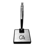 UJJi CA Logo Magnetic Stand Pen Table Holder Ball Pen