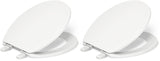 Kohler K-20110-0 Brevia Toilet Seat, White, Pack of 6