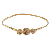Romp Fashion Women Golden Kamrband Designe3