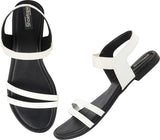 Shoetopia Girls White Stylish Trending Flats,White,4,B09NBM5QG4