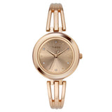 Timex Classics Analog Watch For Women With Rose Gold Round Dial & Rose Gold Brass Bracelet Band Water Resistant Women'S Wrist Wa