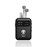 JCANOL Stereo Wireless in-Ear Monitor System 2.4G Wireless IEM System Stage Monitor with 90 Rotate Transmitter Beltpack Receiver