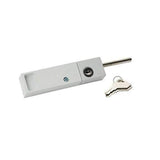 Belwith Products 5141 Key Patio Door Lock, White