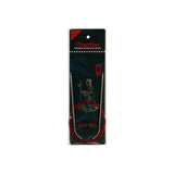 ChiaoGoo Red Circular Knitting Needles 40, Size 6/4mm