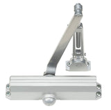 Norton 1601H689 Hold Open Door Closer Adjustable Sizes 36, Aluminum Finish