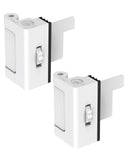 Anobeyi Portable Door Lock for Travel, Adjustable No Drilling Door Reinforcement Lock, Extra Latch Stopper for Hotel Room, Home