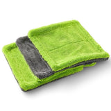 Razor Rags 3Pack 9x9 Glass Flip Towel, 1600 GSM, Streak Free, Lint Free for Car Detailing and Auto Glass Cleaning, DualC