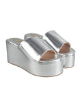 Shoetopia Women'S Flat Sandal (5 Uk),Silver,5,B0C3RLNRF8