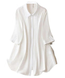 Leriya Fashion Western Dress || Rayon Solid Button Front Shirt Dress for Women || Roll Tab Sleeve & Collared Neck Flared Dress |