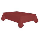 allgala 12Pack Premium Plastic Table Cover Medium Weight Disposable Tablecloth12PK 54x108BurgundyTC58223