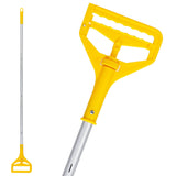 KeFanta Commercial Mop Handle Heavy Duty,60inch Aluminum Side Gate Mop Stick