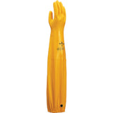 SHOWA Atlas 772 Double Nitrile Coated FullArm Chemical Resistant Safety Glove with Cotton/Poly Liner, 26 Length, Large (Pack o