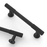 Asidrama 30 Pack 3.75 Inch(96mm) Matte Black Cabinet pulls Kitchen Cabinet Handles, Cabinet Pulls Kitchen Cabinet Hardware for C