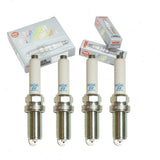 4 pc NGK Laser Platinum Spark Plugs compatible with Volkswagen Passat 1.8L 2.0L L4 2014-2021